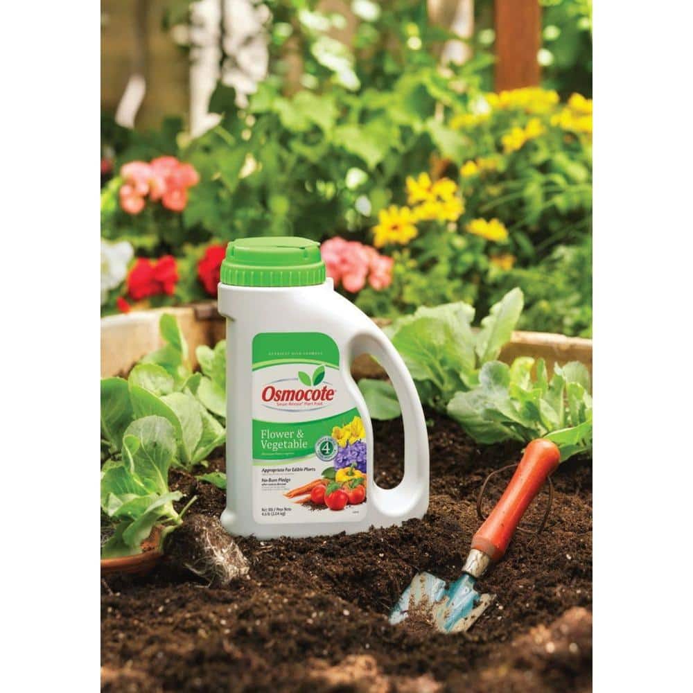 Smart-Release 4.5 lbs. Flower and Vegetable Plant Food Dry Fertilizer 14-14-14 - Hercitys