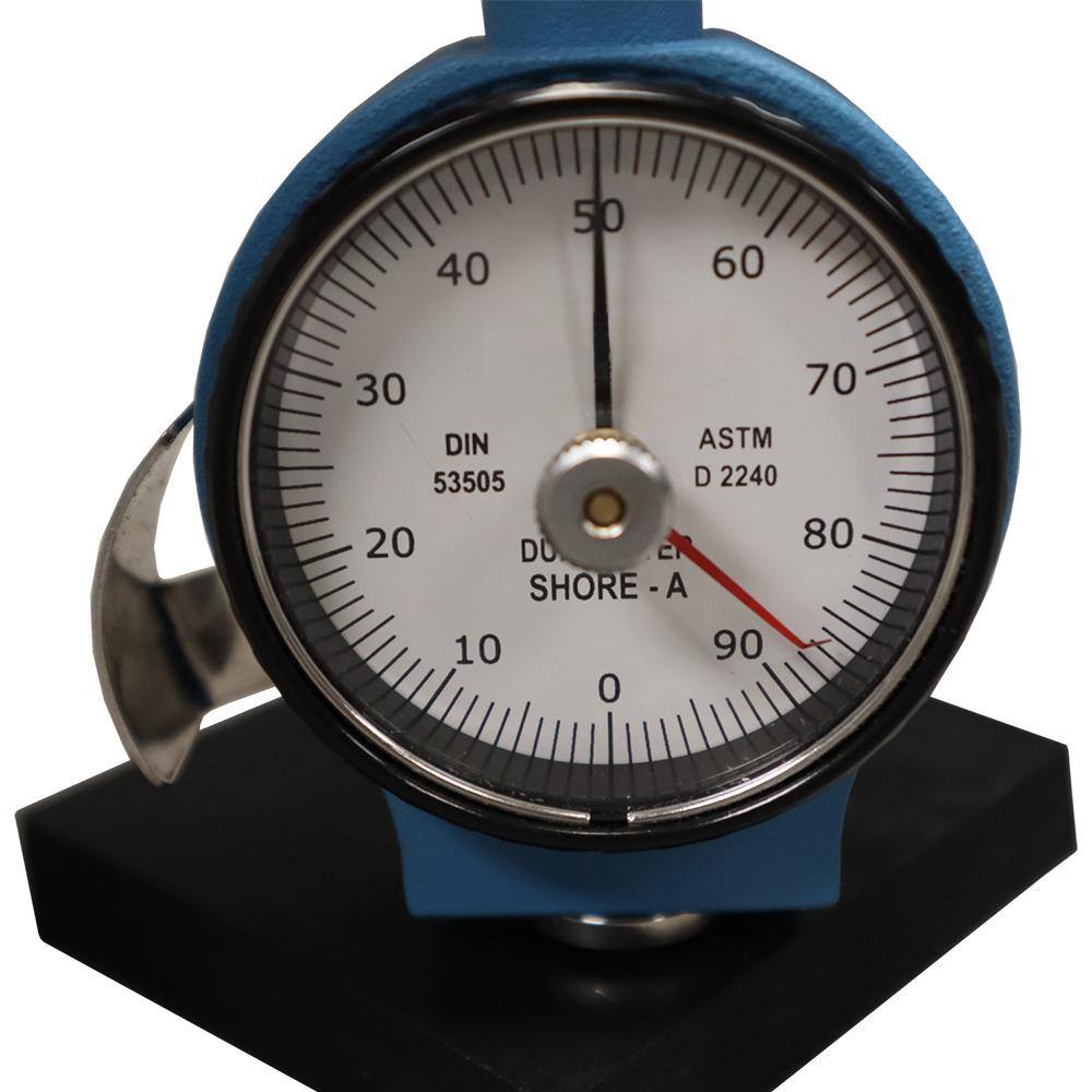 Neoprene Commercial Grade, Black, 50A, 0.094 in. x 8 in. x 8 in. - Hercitys