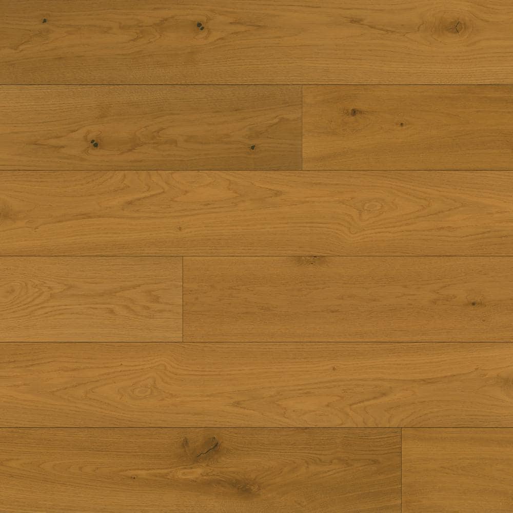 Newport French Oak Cove 0.12 in. T x 7.5 in. W Click-Lock Wire Brushed Engineered Hardwood Flooring (23.31 sq. ft./ctn) - Hercitys