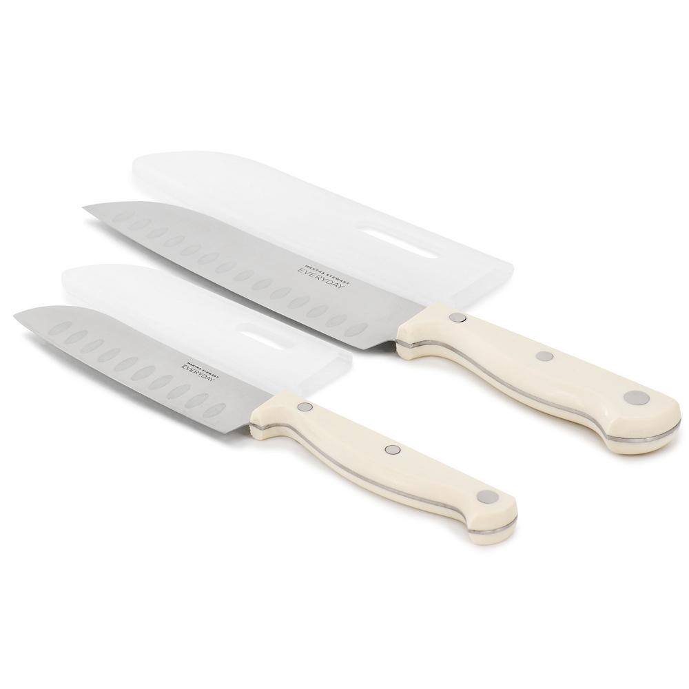 Keswick 2 Piece Santoku Knife and Sheath Set in Linen - Hercitys