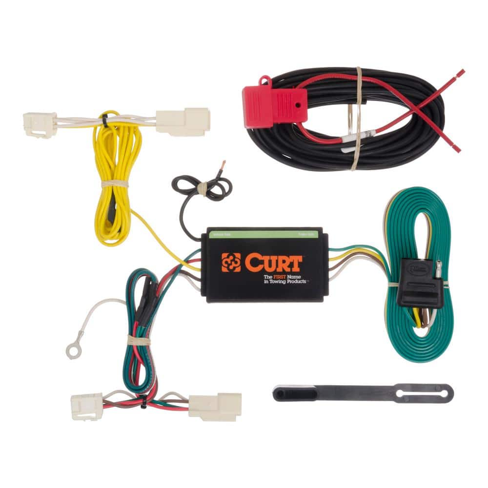 Custom Vehicle-Trailer Wiring Harness, 4-Way Flat Output, Select Lexus LS460 sedan, Quick Electrical Wire T-Connector - Hercitys