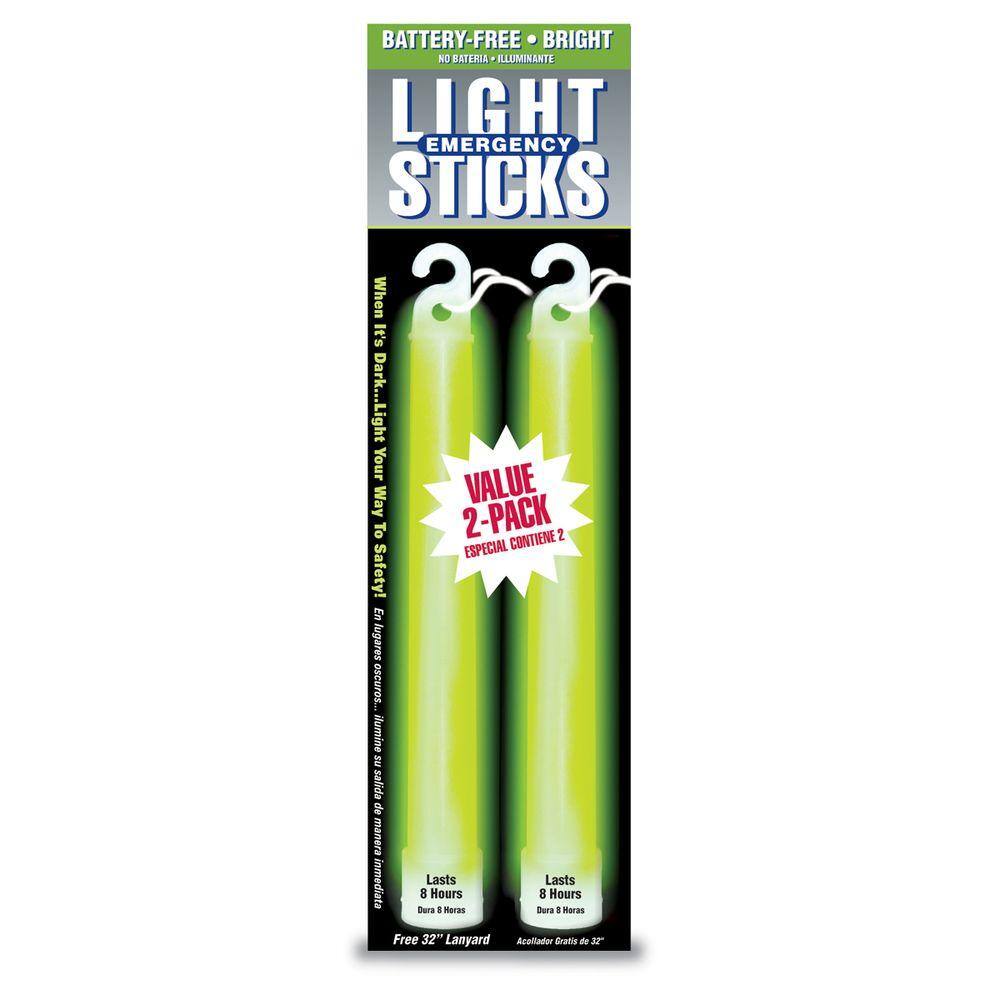 8-Hour Green Light Stick (24-Pieces, 2-Pack) - Hercitys