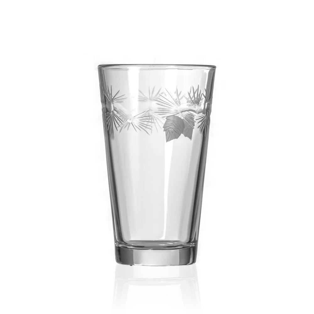 Icy Pine 16 oz. Beer Pint Glasses – Set of 4 - Hercitys