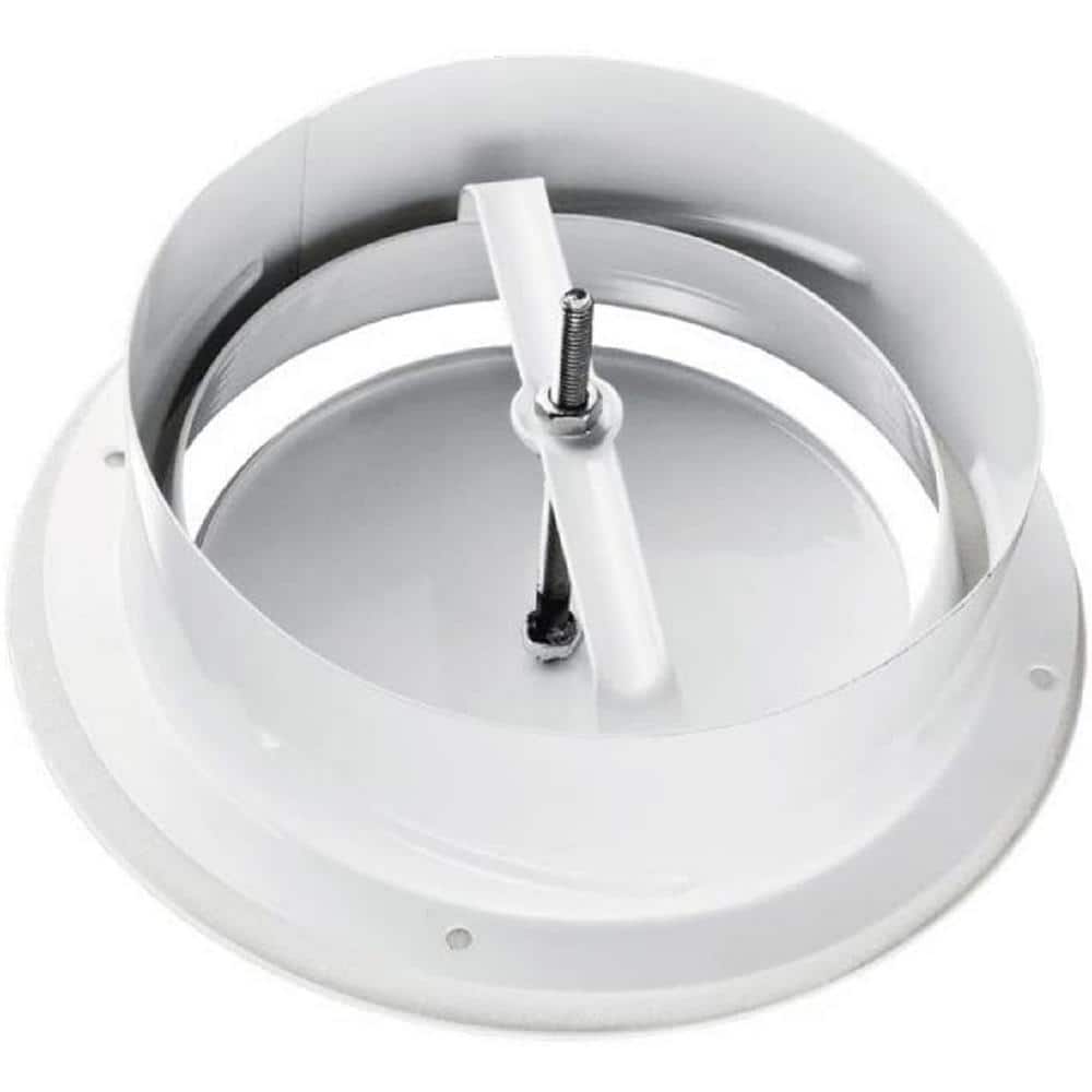 8 in. Plastic Diffuser with Flange - Hercitys