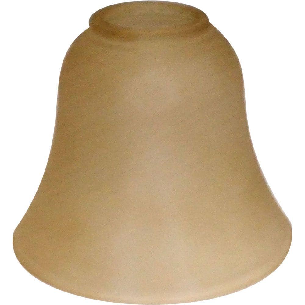 Campbell Mediterranean Bronze Ceiling Fan Replacement Glass Shade - Hercitys