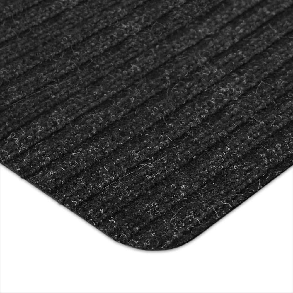 Concord Charcoal 3 ft. x 4 ft. Indoor Commercial Door Mat - Hercitys