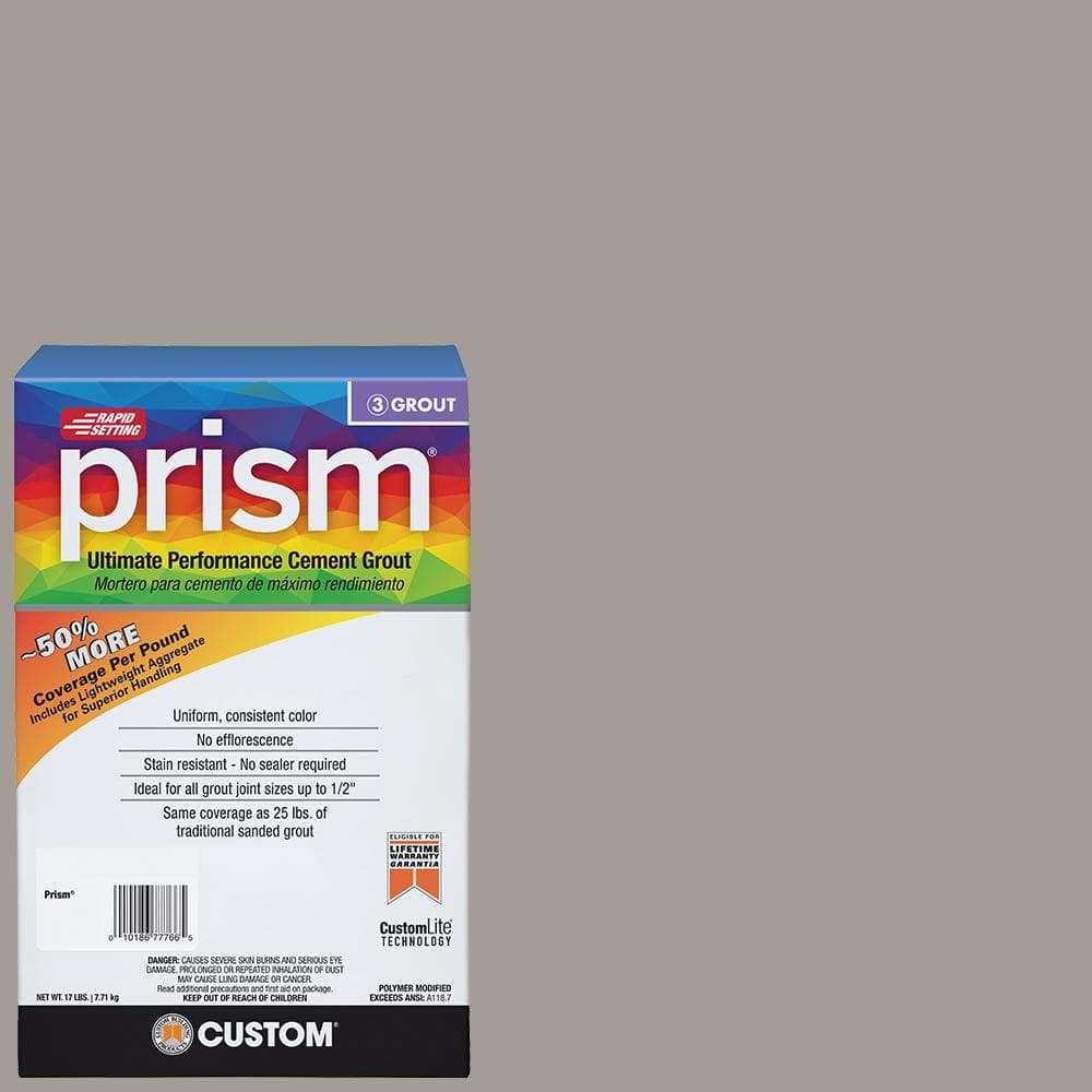 Prism #542 Graystone 17 lb. Ultimate Performance Grout - Hercitys