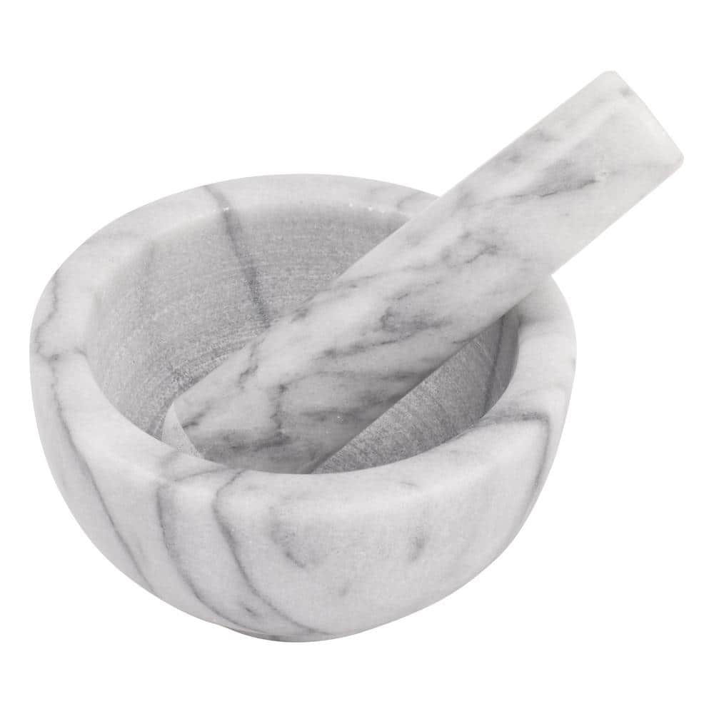 Marble Mortar and Pestle Set - Hercitys