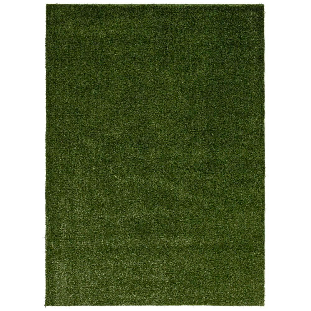 Pet Turf 5 ft. L x 7 ft. L Field Green Artificial Grass Rug - Hercitys