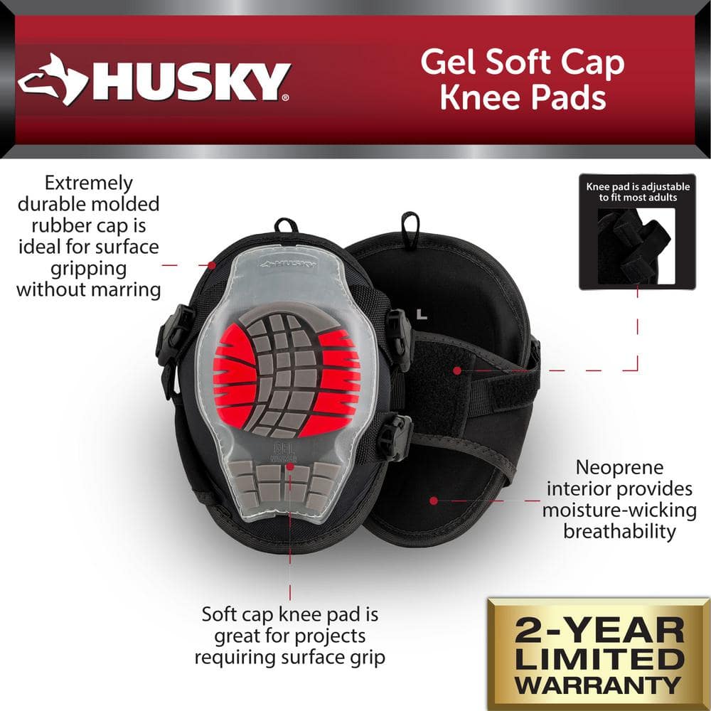 Gel Soft Cap Work Knee Pads (1-pair) - Hercitys
