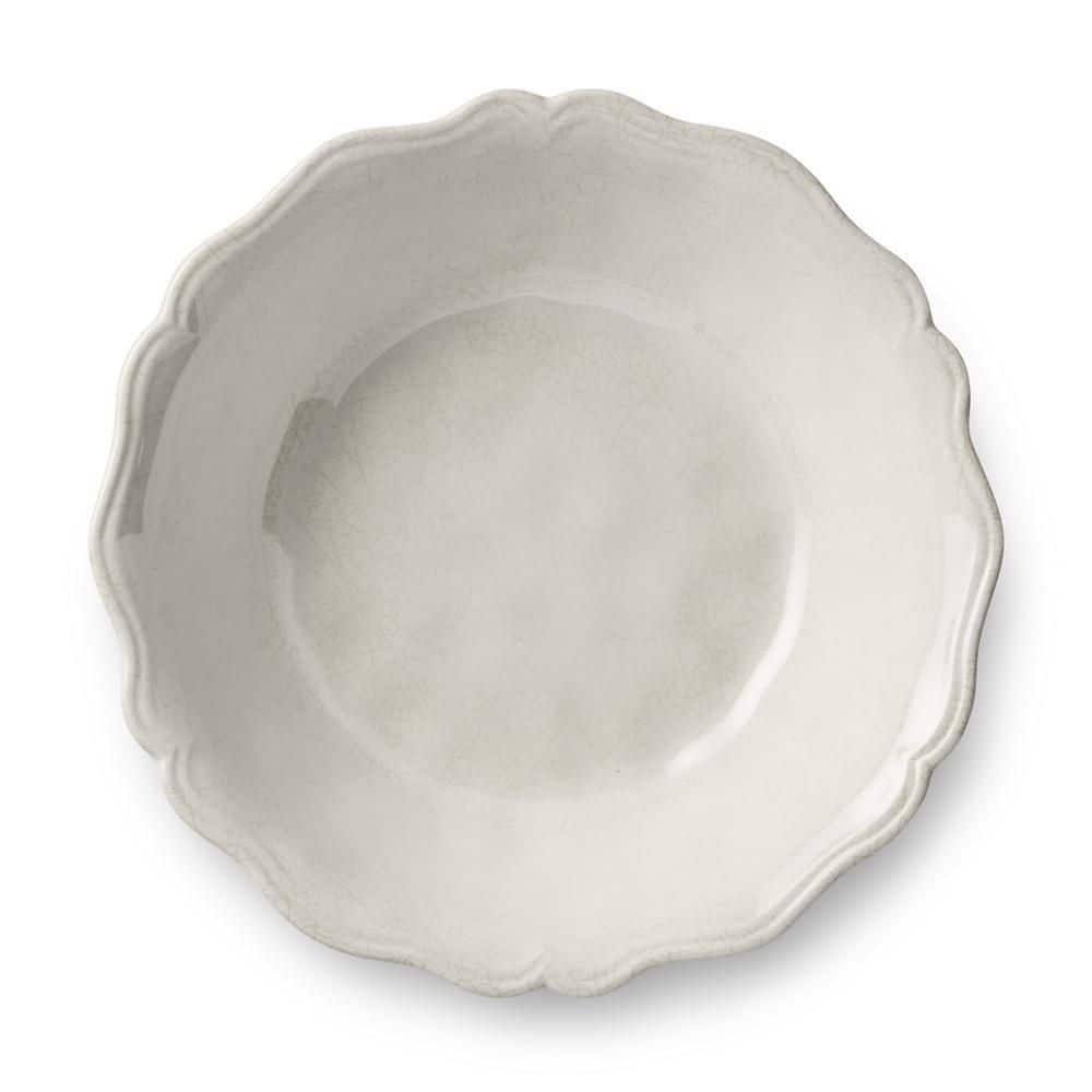 Isabella 28 fl. oz. White Melamine All Purpose Bowl (Set of 4) - Hercitys