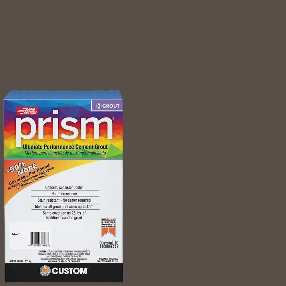 Prism #540 Truffle 17 lb. Ultimate Performance Grout - Hercitys