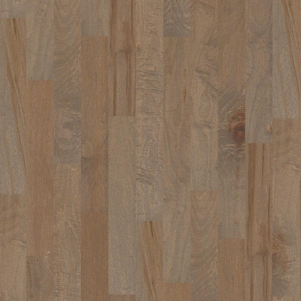 Opulent Sand Maple 3/8 In. T X 5 in. W Tongue and Groove Smooth Engineered Hardwood Flooring (23.66 sq.ft./case) - Hercitys