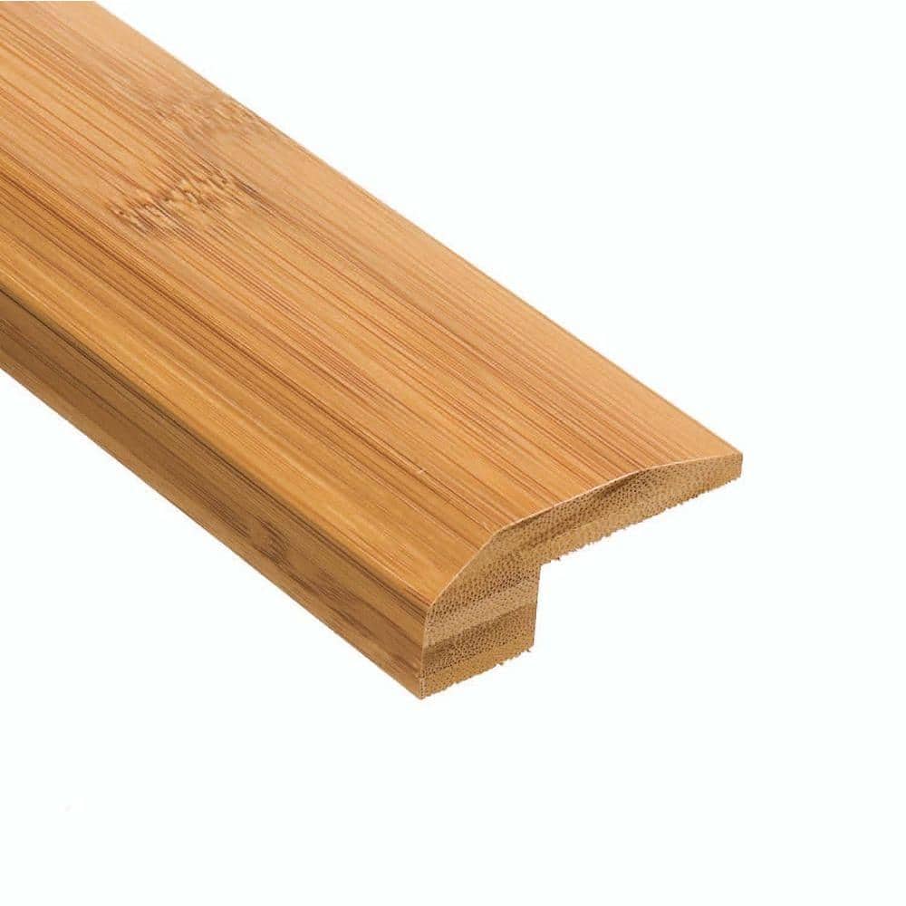 Horizontal Toast 3/8 in. Thick x 2 in. Wide x 47 in. Length Bamboo Carpet Reducer Molding - Hercitys