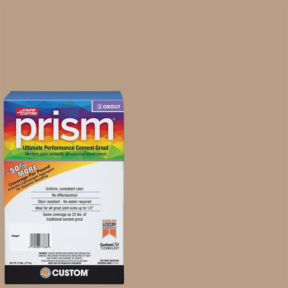 Prism #380 Haystack 17 lb. Ultimate Performance Grout - Hercitys