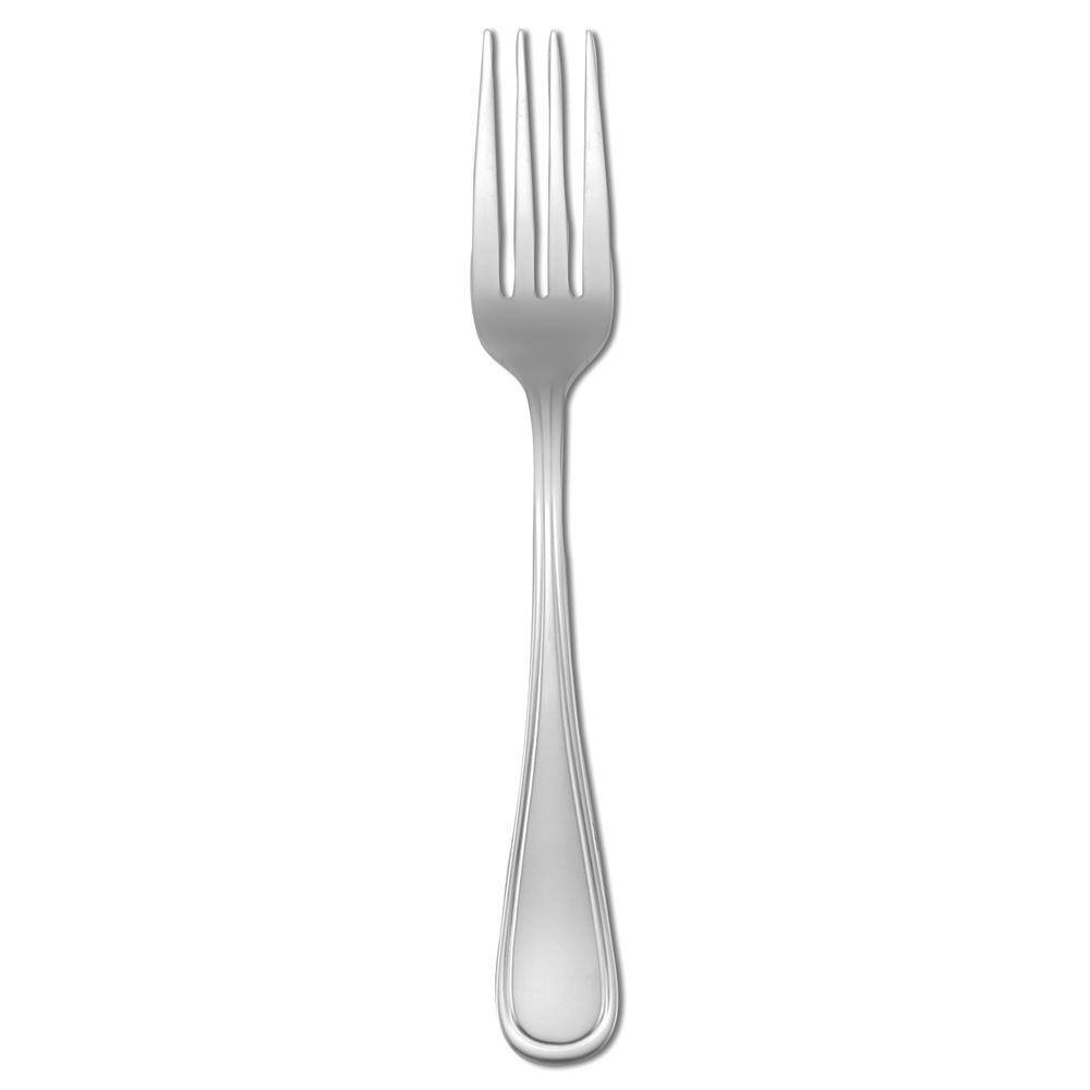 New Rim II 18/0 Stainless Steel Table Forks, European Size (Set of 12) - Hercitys