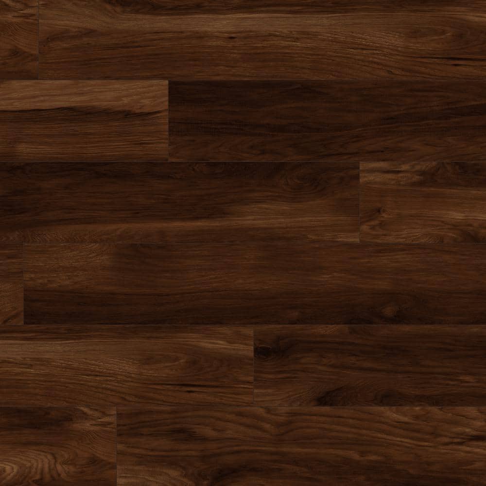 Brook Penfold Hickory 12 mm T x 8 in. W Waterproof Laminate Wood Flooring (15.9 sqft/case) - Hercitys