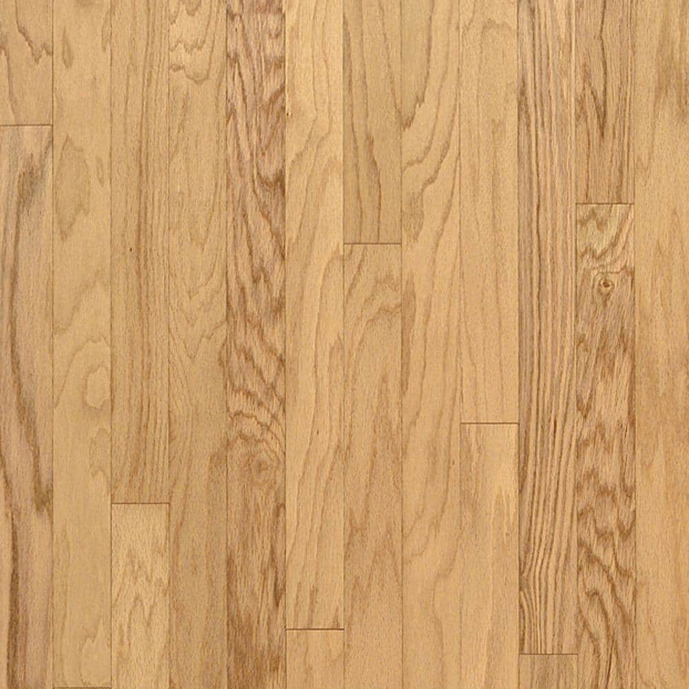 Town Hall Natural Oak 3/8 in. T x 3 in. W T+G Smooth Engineered Hardwood Flooring (31.5 sq.ft./ctn) - Hercitys