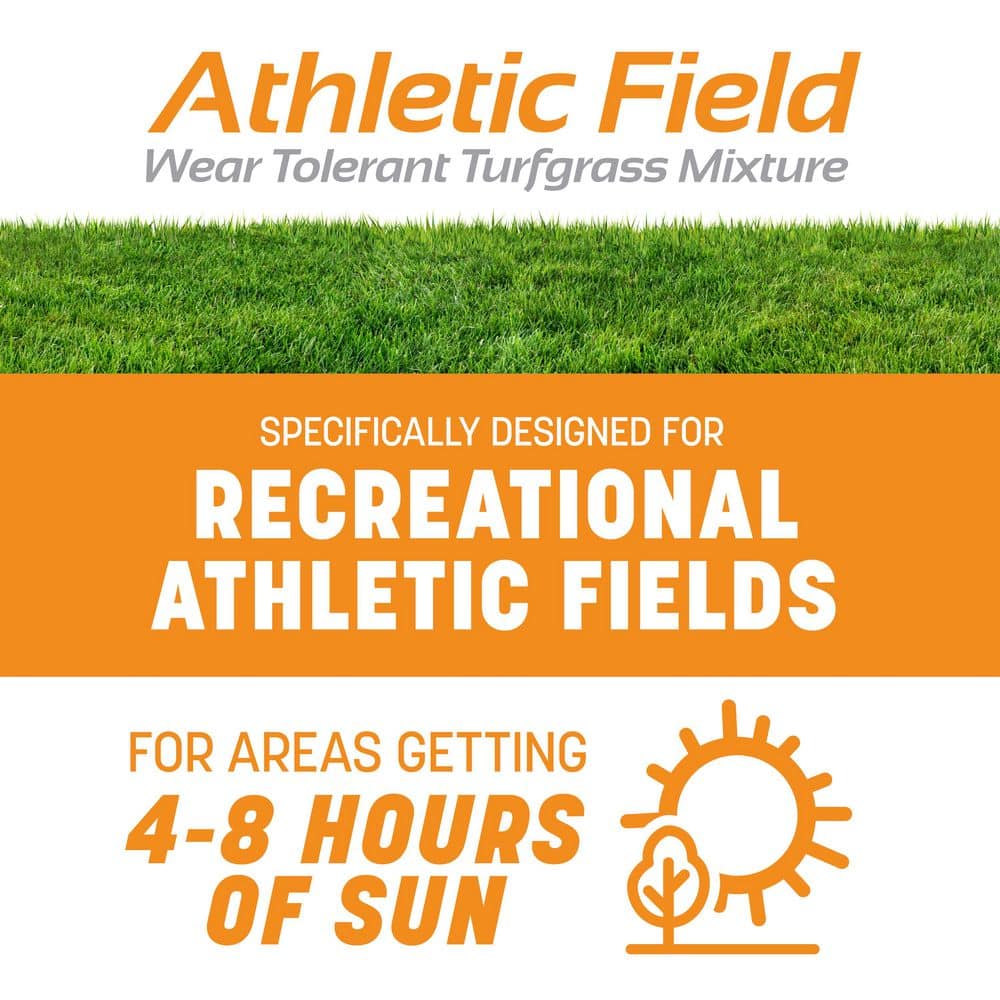 Smart Seed Professional Athletic Mix 50 lbs. 5,000 sq. ft. Grass Seed - Hercitys