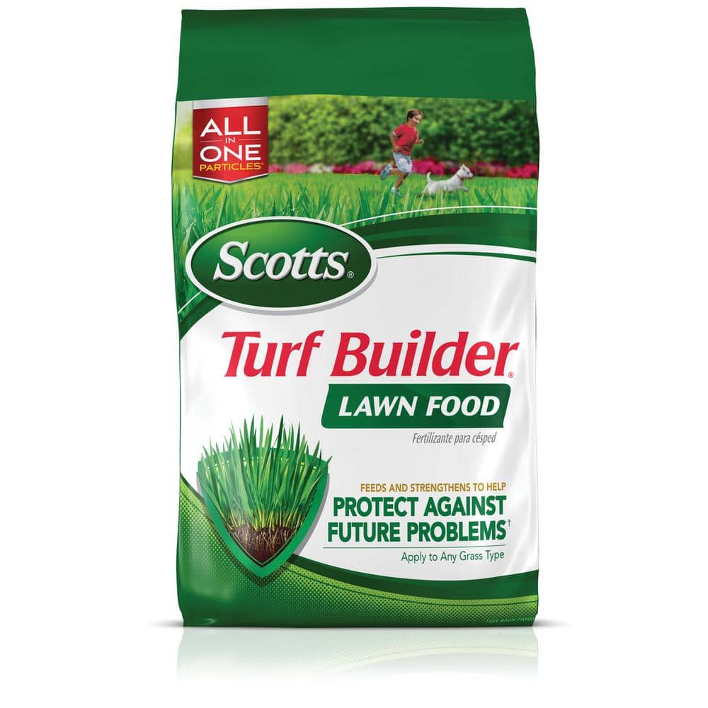 Turf Builder 12.5 lbs. 5,000 sq. ft. Dry Lawn Fertilizer for All Grass Types - Hercitys