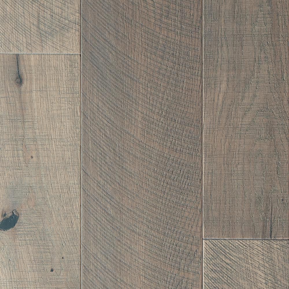 Half Moon French Oak 1/2 in. T x 5 & 7 in. W Tongue & Groove Distressed Engineered Hardwood Flooring (24.9 sq. ft./case) - Hercitys