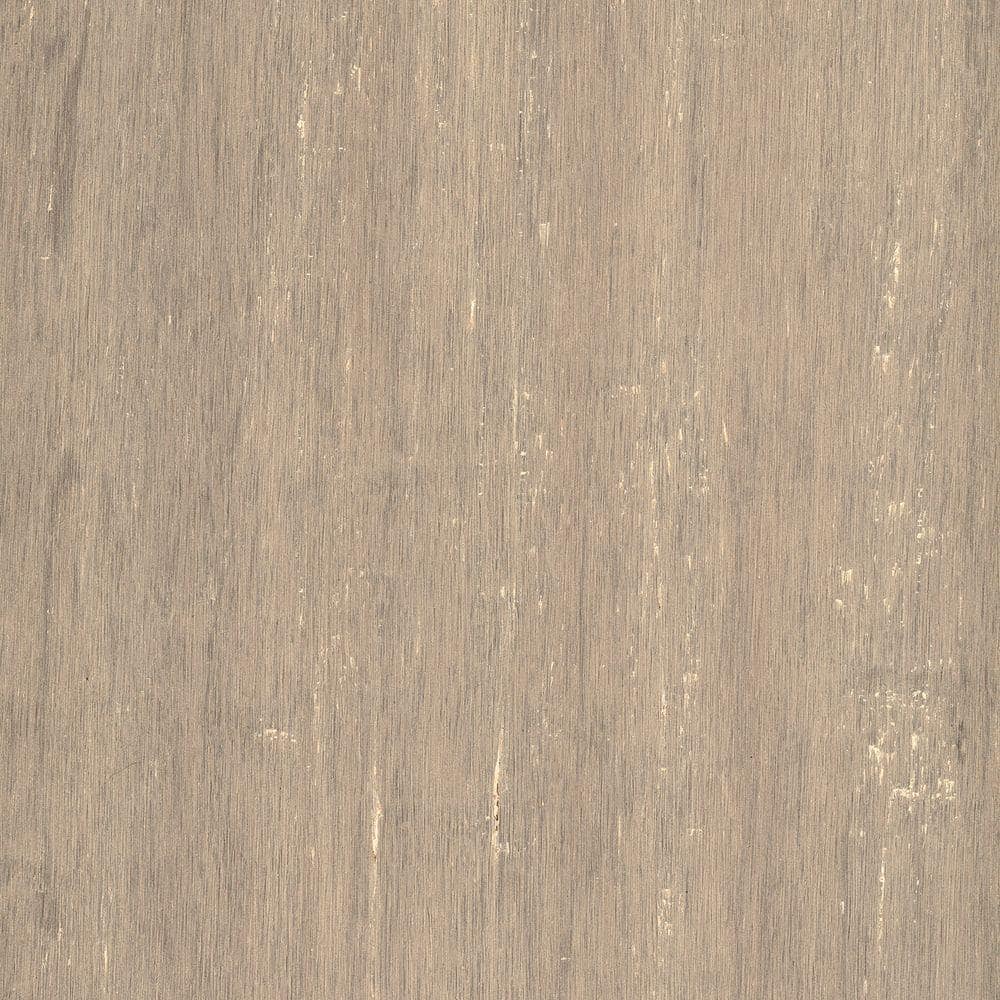 Poppyseed 1/2 in. T x 7.5 in. W Hand Scraped Strand Woven Engineered Bamboo Flooring (30.3 sq.ft./case) - Hercitys