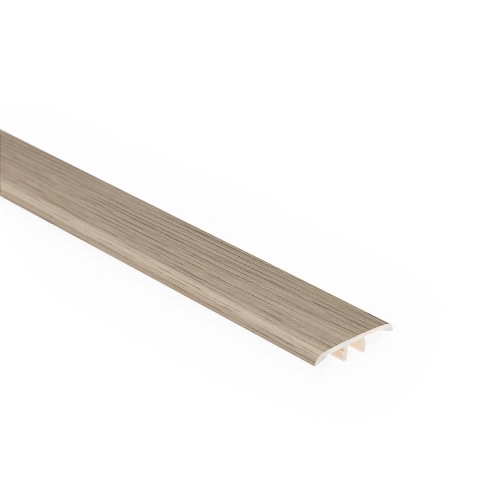 Plainview Shale 11/32 in. Thickness x 2 in. Width x 78 in. Length T-Molding Hardwood Trim - Hercitys