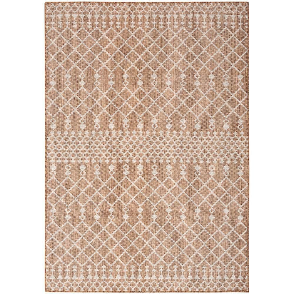 Positano Jute 5 ft. x 7 ft. Moroccan Contemporary Area Rug - Hercitys