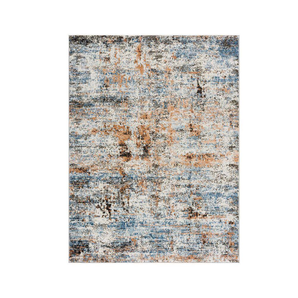 Amelia Multi 5 ft. x 7 ft. Abstract Area Rug - Hercitys