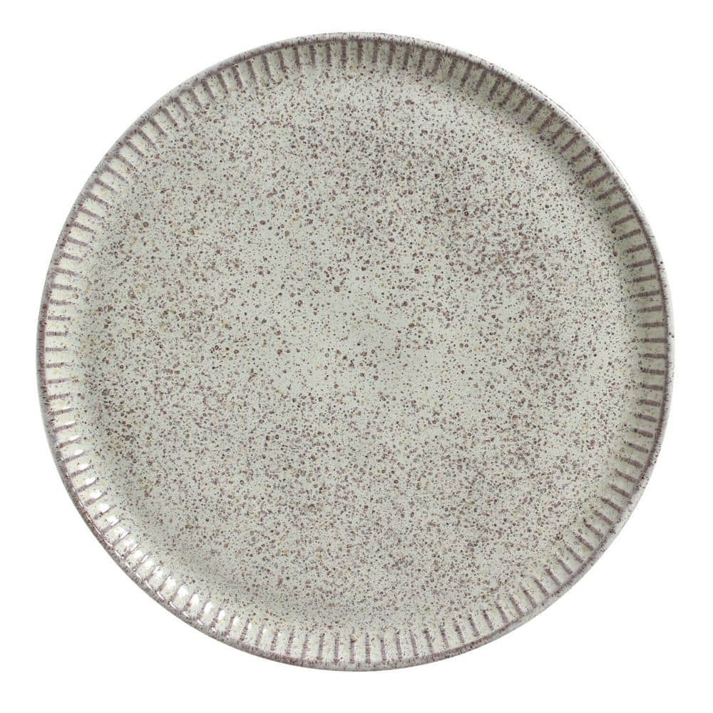 Pistache Linhas Dinner Plate (Set of 6) - Hercitys