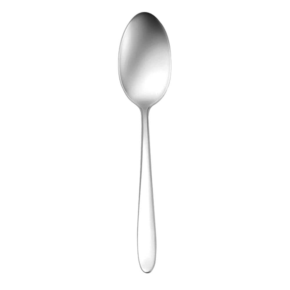 Mascagni II Silver 18/0 Stainless Steel U.S. Teaspoon (12-Pack) - Hercitys
