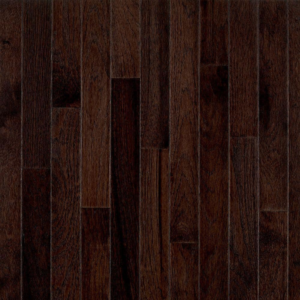 American Treasure Frontier Shadow Hickory 3/4 in. T x 2-1/4 in. W Smooth Solid Hardwood Flooring (20 sq.ft./ctn) - Hercitys