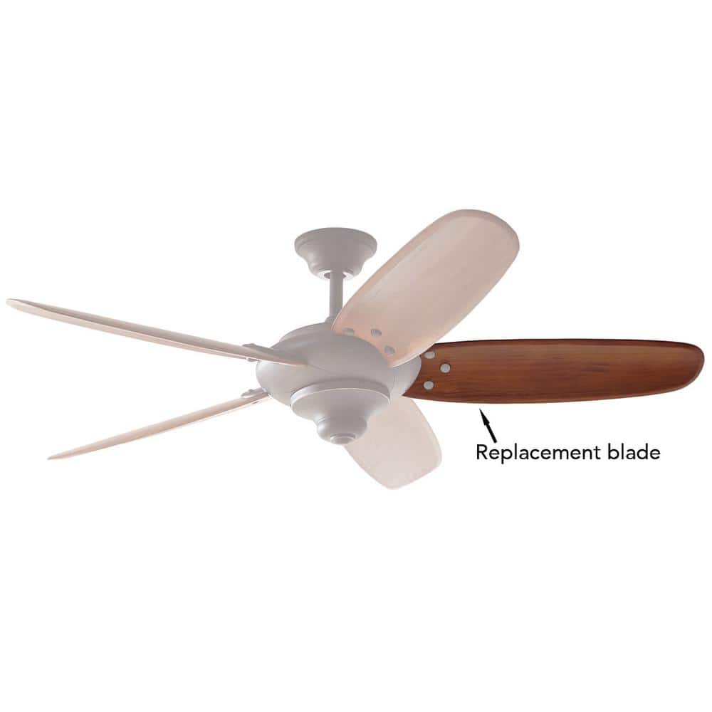 Replacement Walnut Wood Blade for 56 in. Altura Fan Only - Hercitys