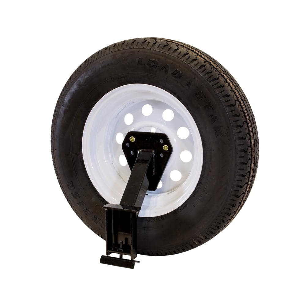 Landscape Trailer Stake Pocket Spare Tire Carrier Mount - Hercitys