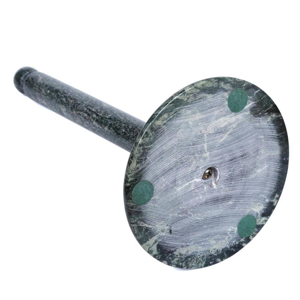 Natural Green Marble Deluxe Upright Paper Towel Holder Kitchen Towel Dispenser - Hercitys