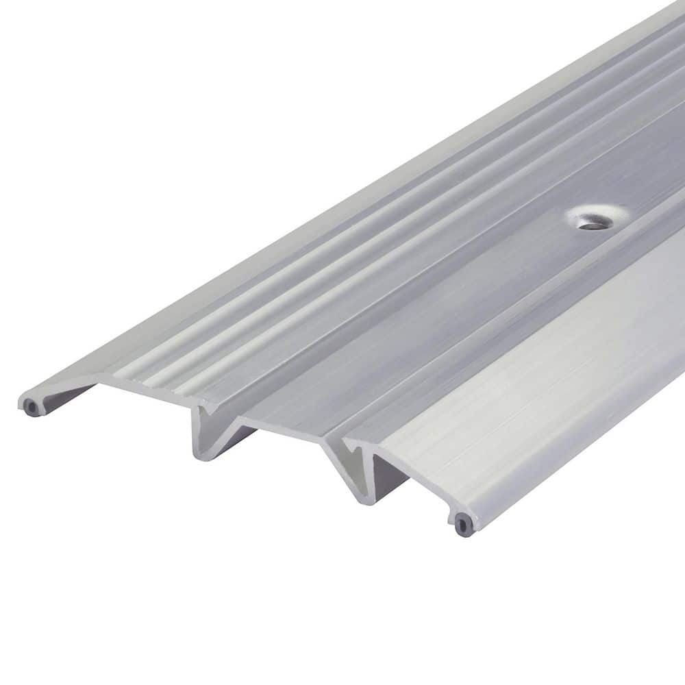 Deluxe Low 3-3/4 in. x 36 in. Aluminum Threshold with Vinyl Seal - Hercitys