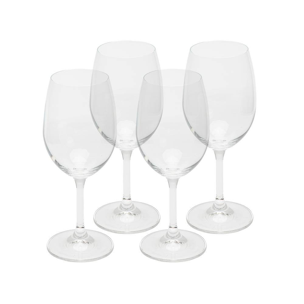 David Shaw Designs 12 oz. Modern White Wine Glass Set (Set of 4) - Hercitys