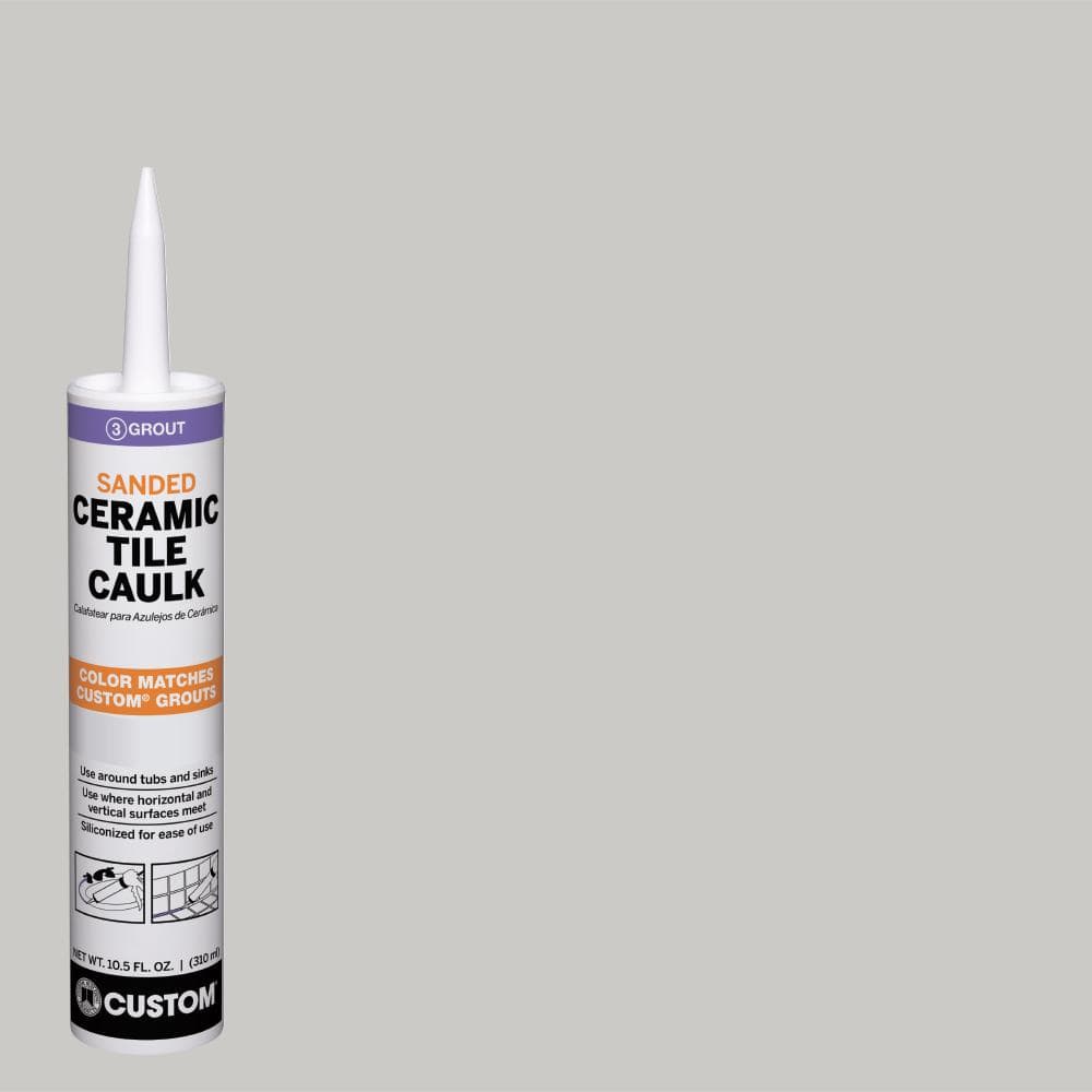 Polyblend #544 10.5 oz. Rolling Fog Sanded Ceramic Tile Caulk - Hercitys