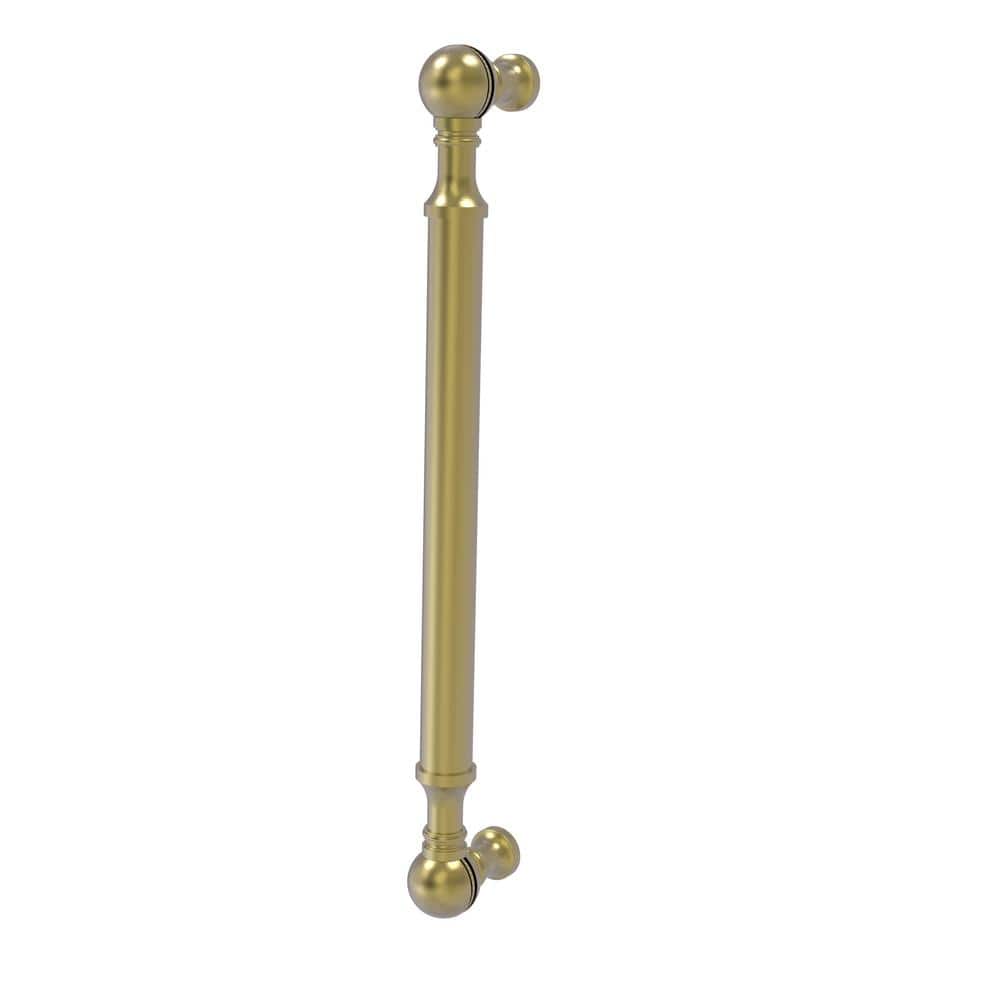 8 in. Center-to-Center Beaded Door Pull in Satin Brass - Hercitys