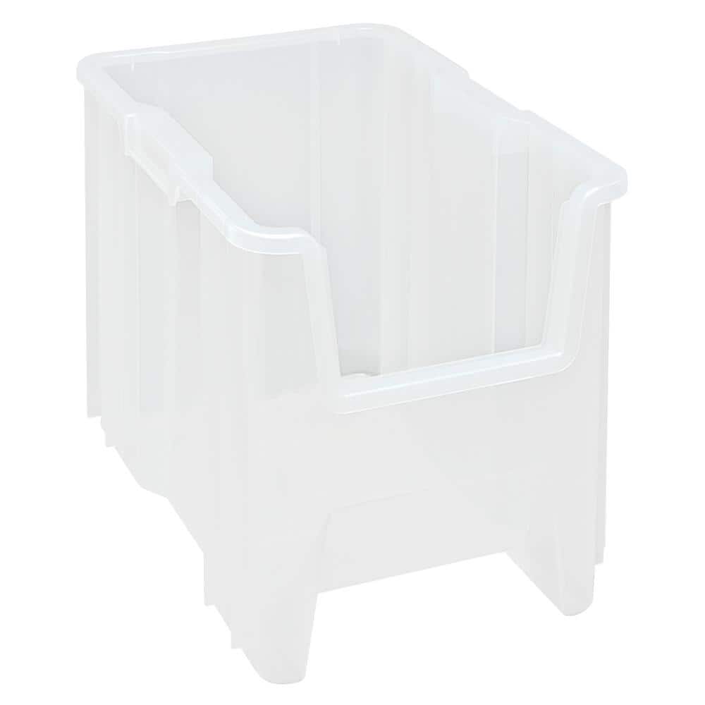 Giant Stack 26.36 qt. Container in Clear (4-Pack) - Hercitys