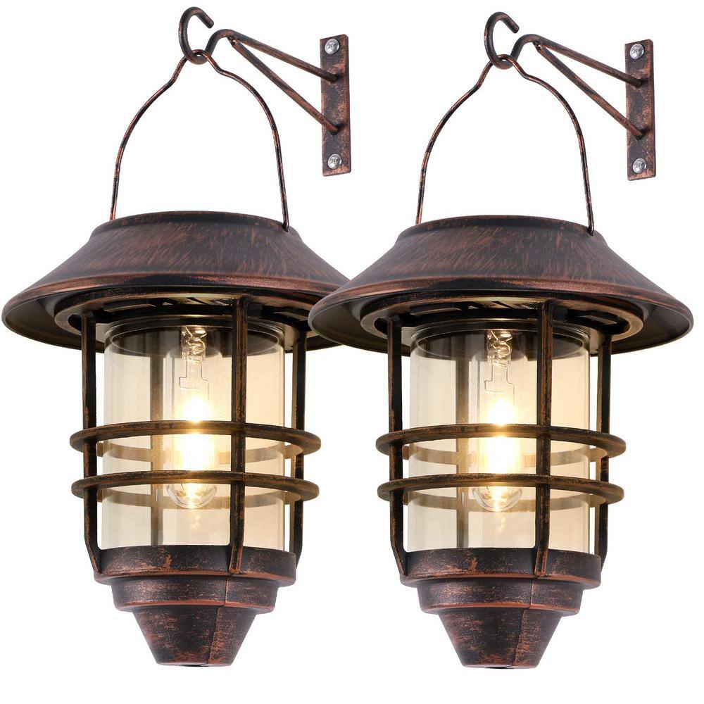 Outdoor Decor, Solar Lantern Outdoor Lights (2-Pack) - Hercitys
