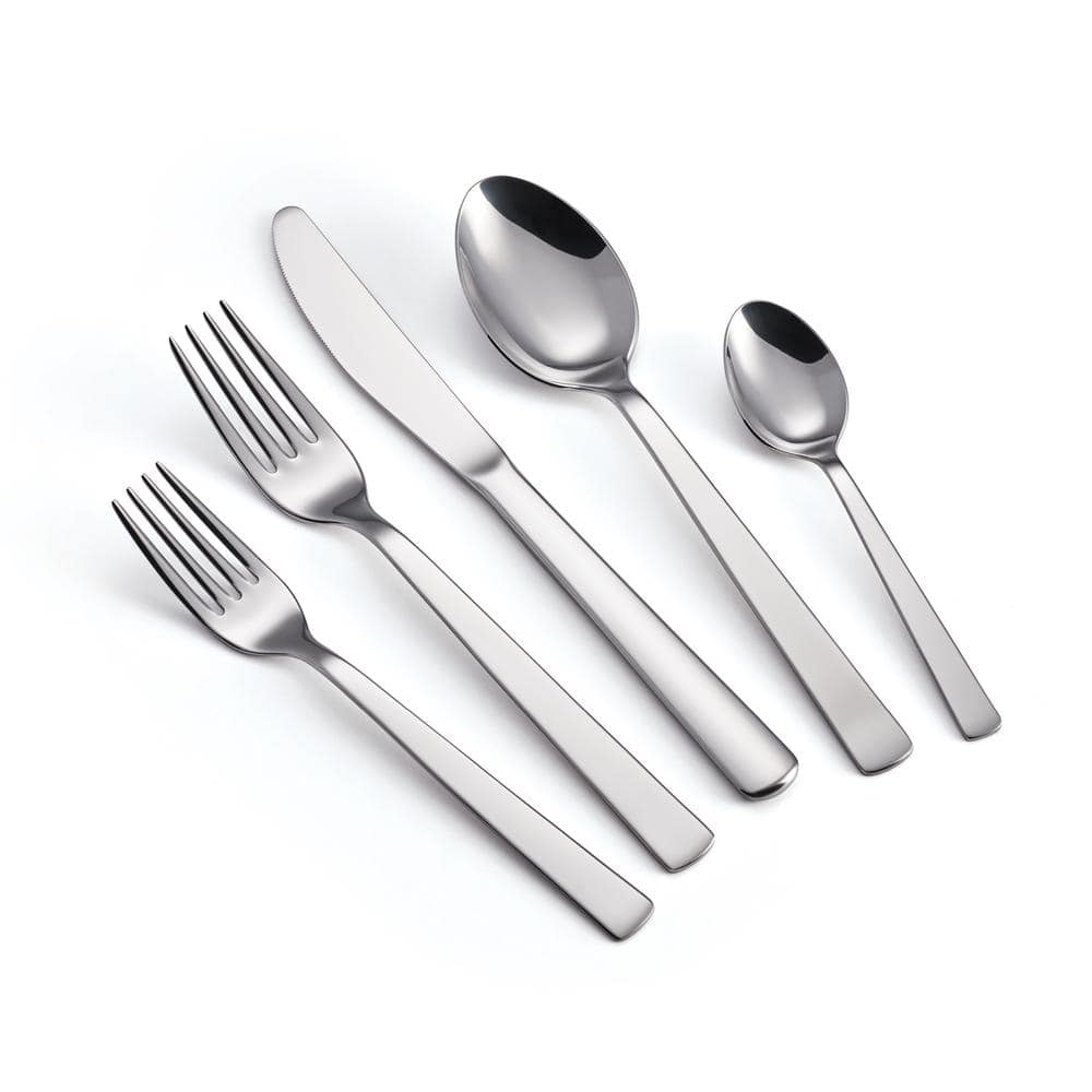 Oslo 20-Piece 18/0 Stainless Steel Flatware Set (Service for 4) - Hercitys
