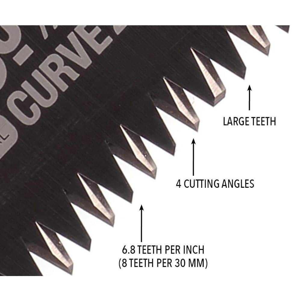 Gomboy Curve Professional 9.4 in. Large Teeth Outback Edition Pruning Saw Replacement Blade Only - Hercitys