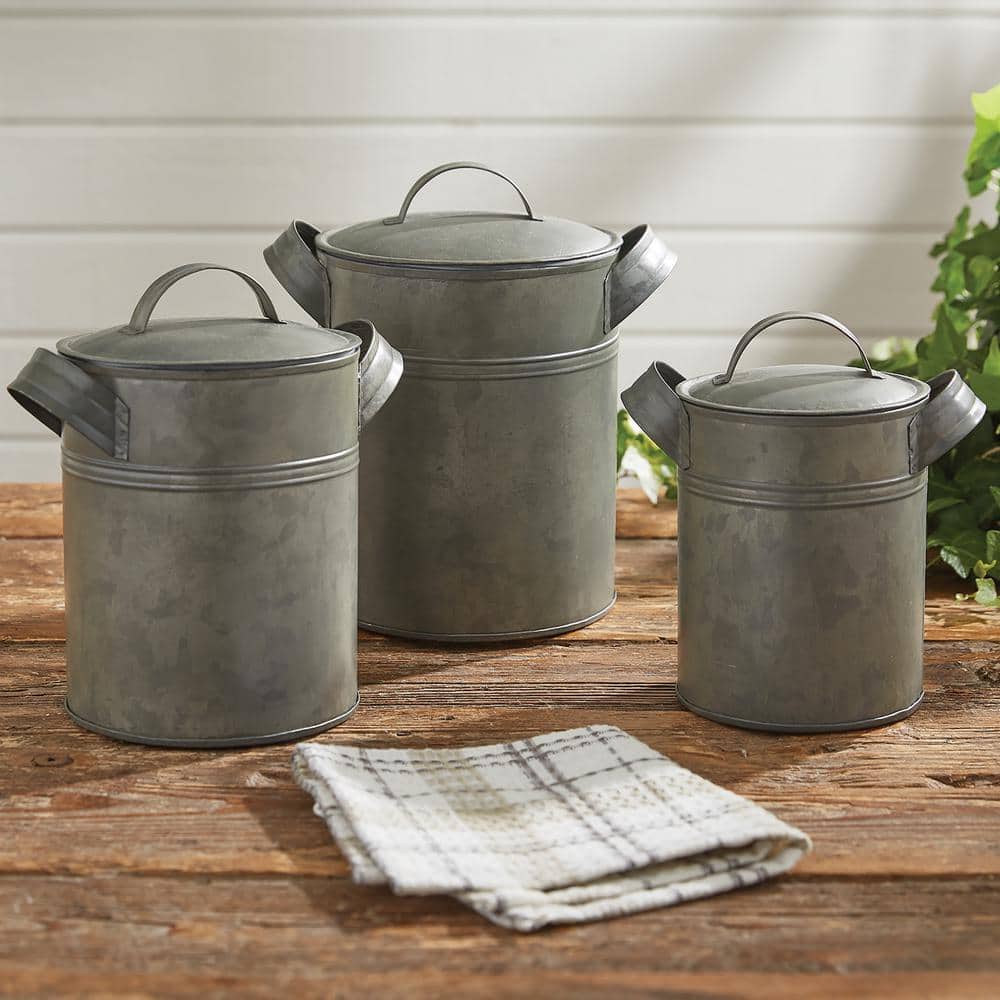 Vintage Metal Canister Set - Hercitys