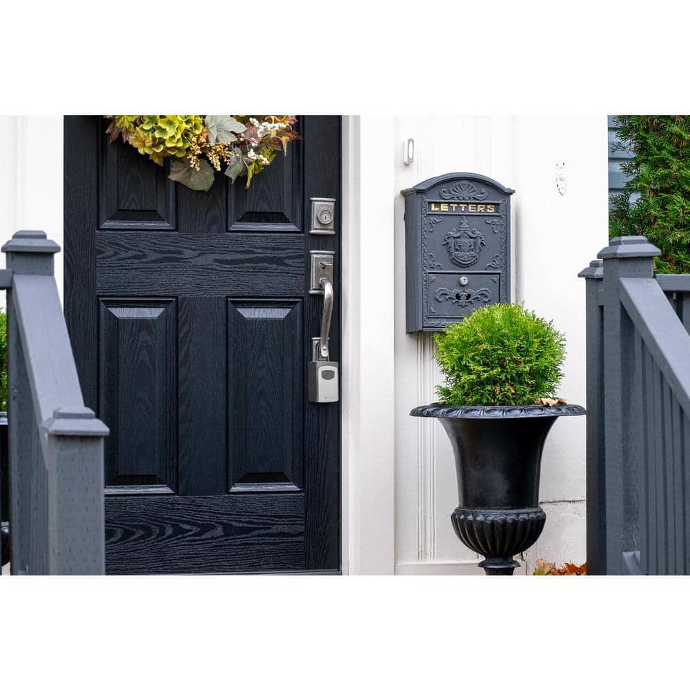 Combination Key Lock Box with Door Hanger and Wall Mount - Hercitys