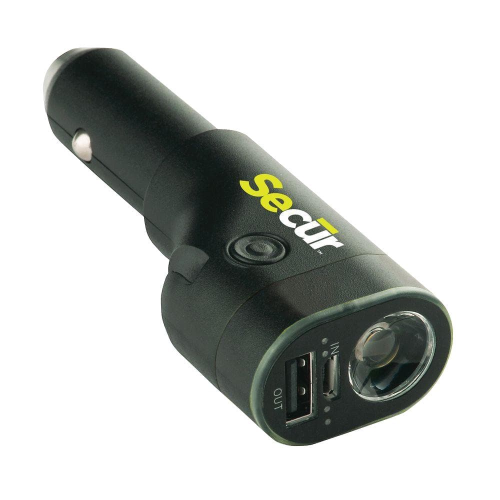 Combination Charger/Power Bank/Flashlight/Emergency Light/Window Breaker/Seat Belt Cutter - Hercitys