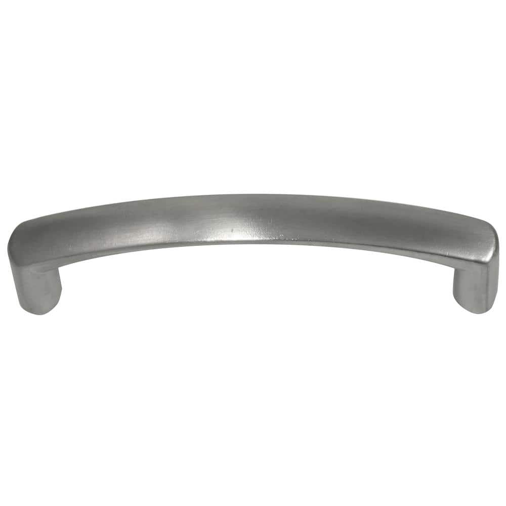 Aventura 3-3/4 in. Center-to-Center Brushed Satin Nickel Bar Pull Cabinet Pull (25-Pack) - Hercitys