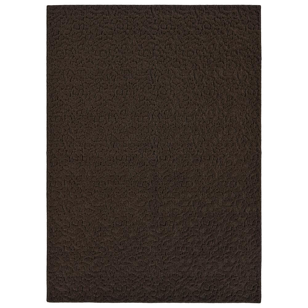 Ivy Mocha 9 ft. x 12 ft. Area Rug - Hercitys