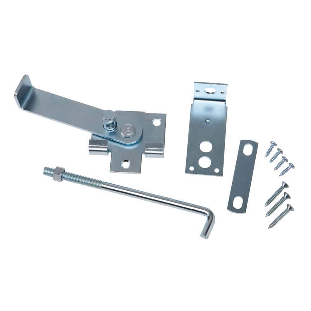 Zinc Plated Jamb Latch with 7 in. Hook - Hercitys
