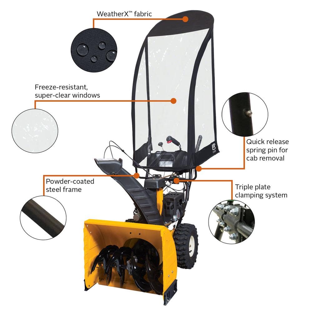 Universal Snow Blower Cab - Hercitys